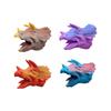 Simulation Dinosaur Puppet Gloves Soft Rubber Triceratops Tyrannosaurus Rex Simulated Animal Gloves Boys Toys