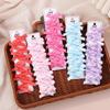 10Pcs/set Sweet Ribbon Mini Bowknot Hair Clips for Women Girls Lovely Ballet Hairpin Barrettes Headwear Kids Hair Accessories