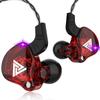 AK6 In Ear Earphone 6 Dynamic Driver Unit Headphone With Mic Stereo Sports HiFi Subwoofer Headset Monitor Earbuds Noise Cancel