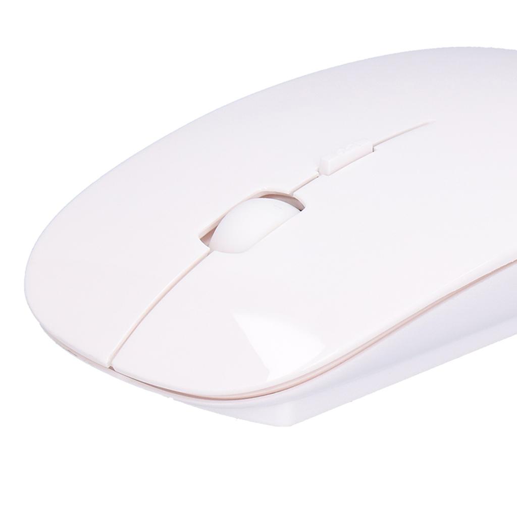 Wireless Mouse Smart Slim Portable 2.4G Cordless Mouse with USB Receiver for   Laptop Computer Tablet