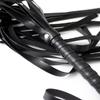 Hochwertige Pu-Leder Pimp Whip Racing Reiten Ernte Party Flogger Handschellen Königin schwarze Reitpeitsche