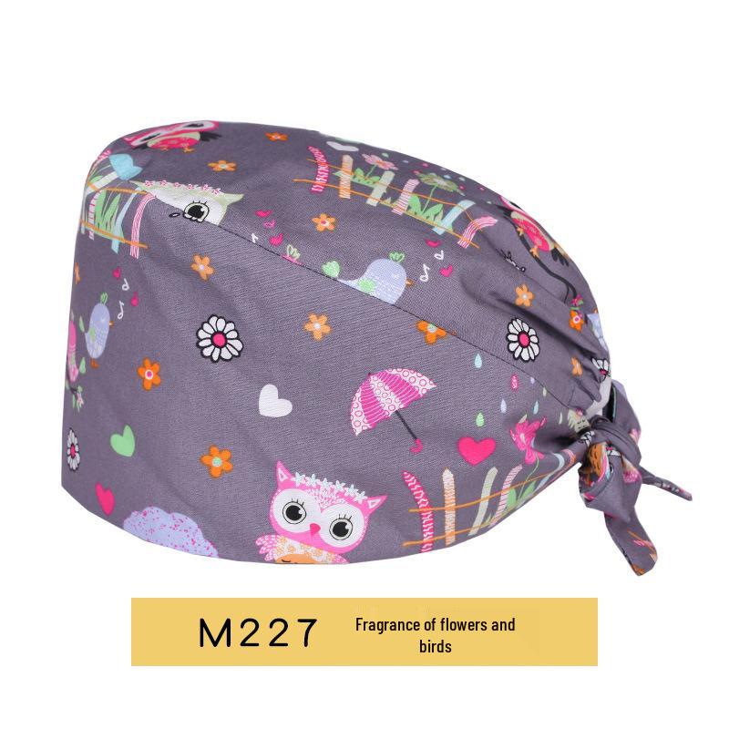 Operationsmössa för män och kvinnor – Ren bomull, Idealisk för tandsköterskor och läkare på operationssalar