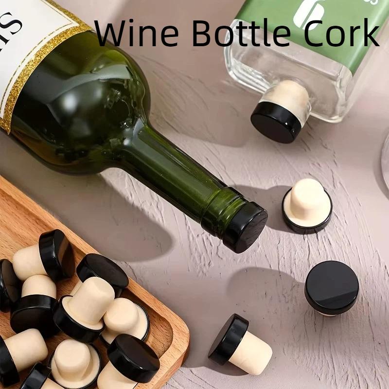 5pcs Reusable T-shaped Bottle Stoppers Corks for Wine Perfect for Long-term Storage