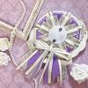 Magnet Ita Rosette LA Lavender Purple for Can Badges 57mm G.triGer Vol.3