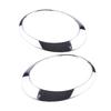 Replacement Parts Headlight Bezel Direct Replacement Plastic Material Easy Installation Car Exterior Trim Upgrade