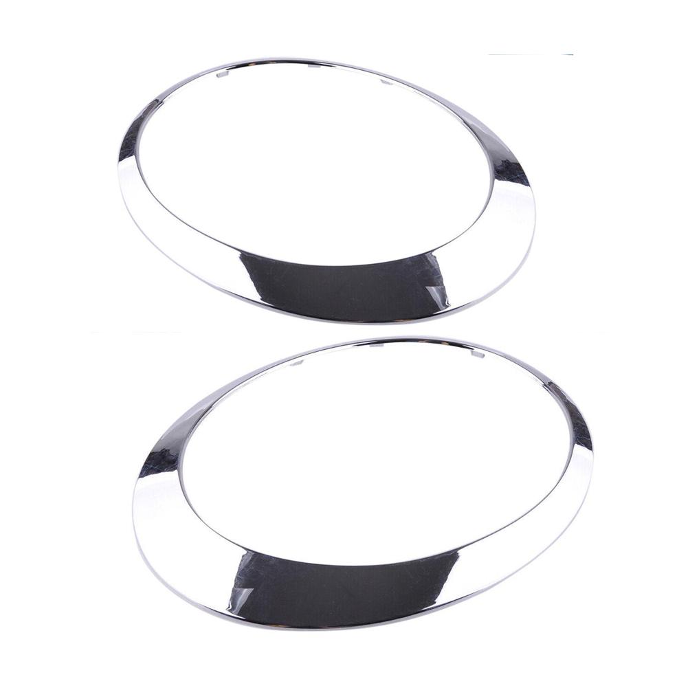 Replacement Parts Headlight Bezel Direct Replacement Plastic Material Easy Installation Car Exterior Trim Upgrade
