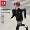 Under Armour Kids' Mock Neck Long-Sleeve Performance Shirt