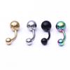 Stylish Stainless Steel & Titanium Belly Button and Ear Piercing Jewelry.