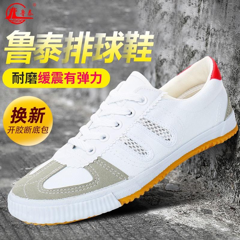 Volleyball shoes wear-resistant shock-absorbing men's sports shoes mesh shoes women's running shoes Tai Chi shoes martial arts shoes
