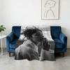 Blanket Model B-Bella Super Warm Comfortable Hadid Plush Throw Blanket Child Home Sofa Bedroom Gift