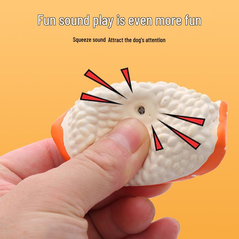 Sushi Shaped Latex Chew & Teething Dog Toy