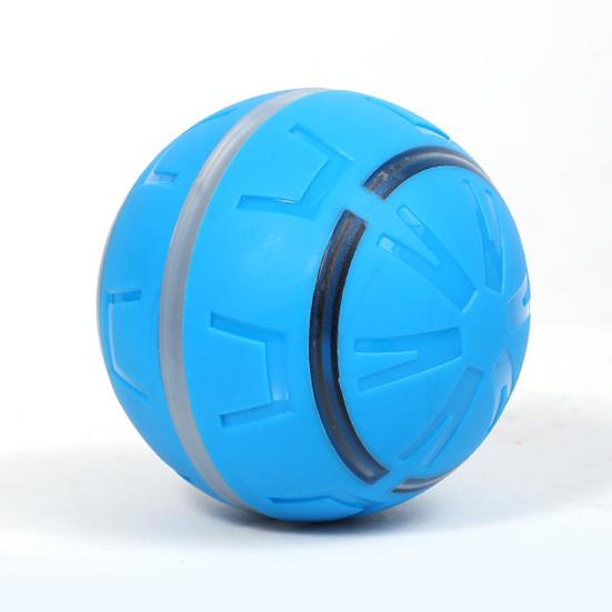 Electric Rolling Ball Dog Toy Smart Automatic Bouncing Ball with LED Light Interactive Touch Activation Moving Ball Toy for Small Medium Dogs