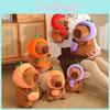 Plush Capybara Vegetables Toy Dolls Room Decoration Children Gifts Festivals