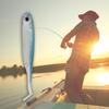 4Pcs Fishing Lures Simulated Realistic Fish Eyes Handmade Anti-break Angling PVC T Tail Hollow Fishing Baits Fishing Accessories