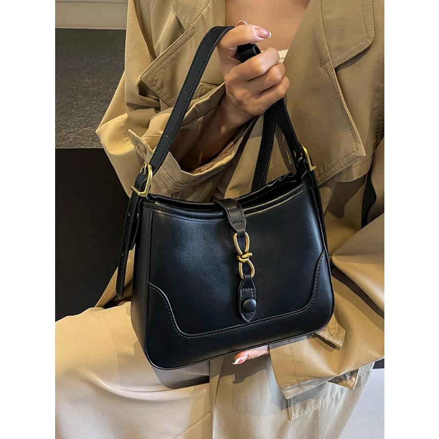 Текстурированные винтажные женские сумки через плечо — фото 4