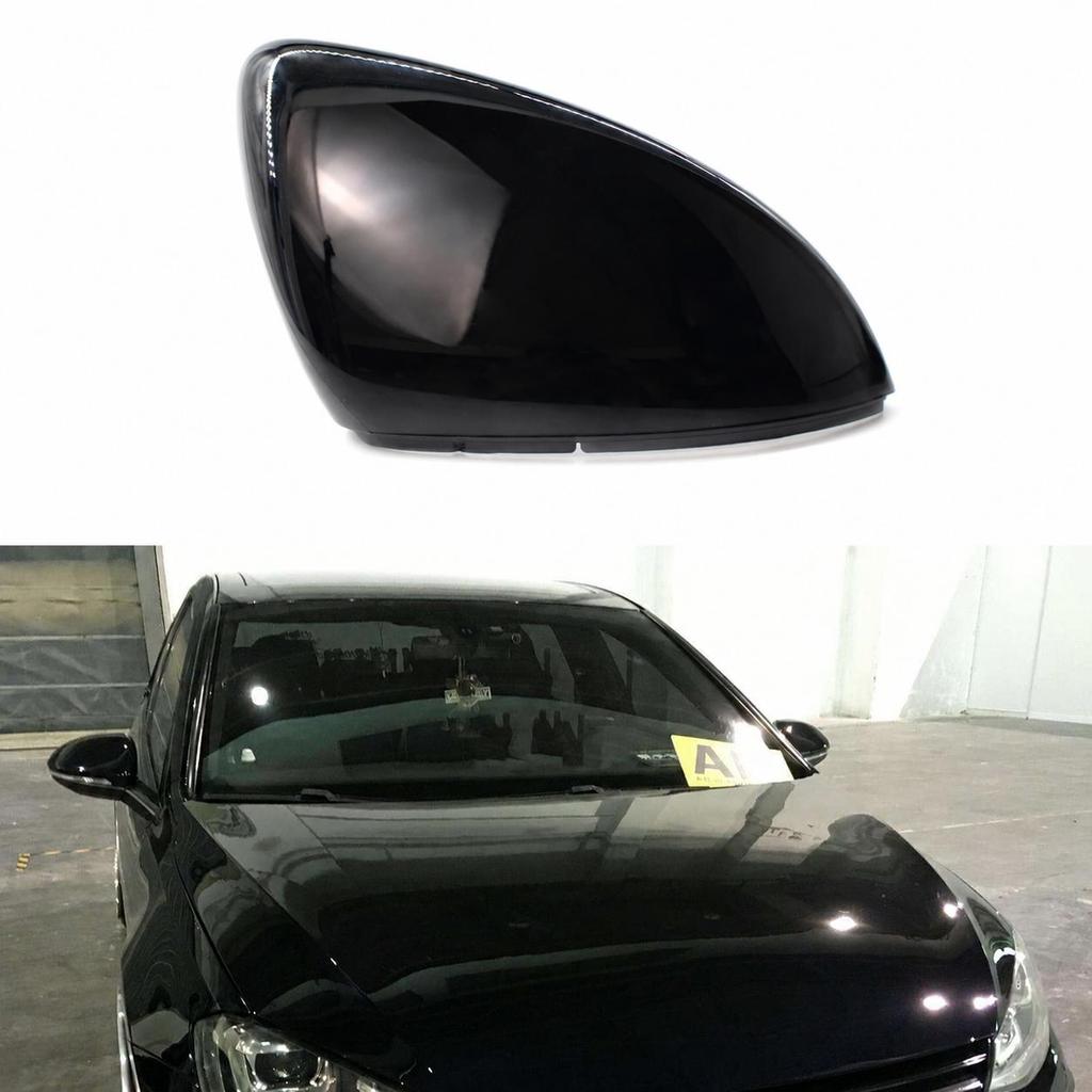 Car Rearview Mirror Cover Vehicle L R Side Wing Mirror Case Replacement for VW Jetta MK6