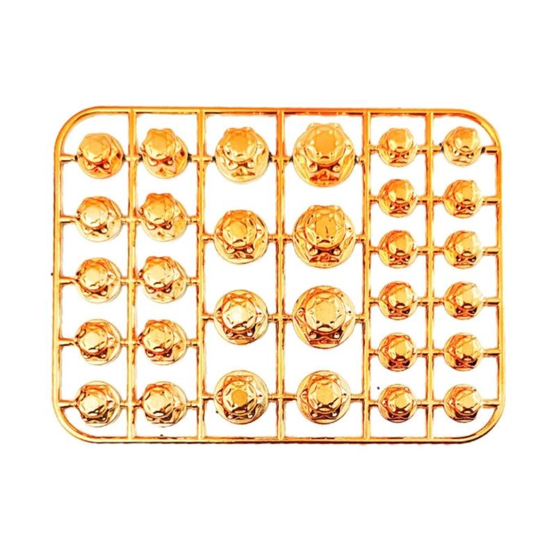 30Pcs Motorcycle Modification Head Cover Screw Decorative Parts for Most Model