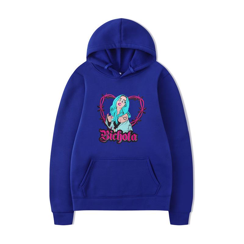 Karol G Letter Print Hoodies New Autumn Men Fashion Long Sleeve Sweatshirts Women Casual Streetwear Pullovers Sudaderas
