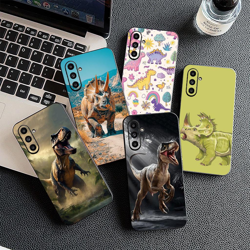 Dinosaur Tyrannosaurus Cute Rex Cover for Apple iPhone 16 14 15 Plus 11 Pro Max 16E ProMax + 15Plus 16+ 14+ Coque Phone Case