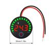 Lithium Battery Tester DC7-11V Circular LED Indicator With Customizable Voltage Settings Power Monitor for Acid Lithium Battery
