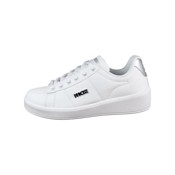 [moz-Moz] MOZ-2961 Moz Lightweight Court Sneakers Women s 3E Wide Type Adult Simple Sneakers Less Fatigue