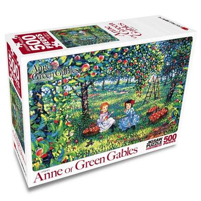 Puzzle Anne of Green Gables de la société culturelle Haksan, 500 pièces, Apple Orchard, 520 x 380 mm, puzzles populaires coréens
