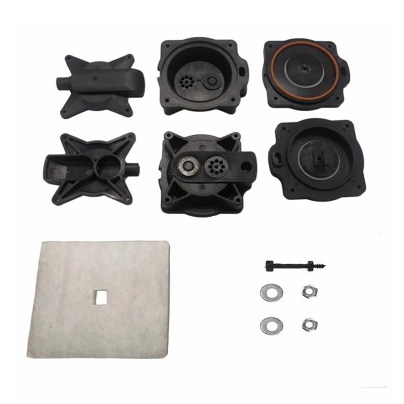 

Air Pumps Diaphragm Rebuild Set Repair Part Set High Durability Replacement Set Suitable for HP100 and HP120 Models 1
