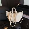 Stylish Casual Tote Bag, Large Capacity PU Leather Handbag Women Wing Bag, Fashiable Woman Bags, Commuting Armpit Shoulder Bag