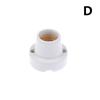 4 Styles High Temperature Resistant All Ceramic Lamp Holder Screw E27 All Copper Core High Quality Ceramic Light Base Holder