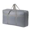 Vacuum Seal Storage Bag for Clothing Quilt and Bedding Featuring Large Capacity Durable Handle Ideal for Travel Luggage Home Storage and Moving