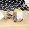4Pcs/set Hand Crank Rotary Cheese Planer Stainless Steel Kitchen Tool Manual Cheese Planer Cover