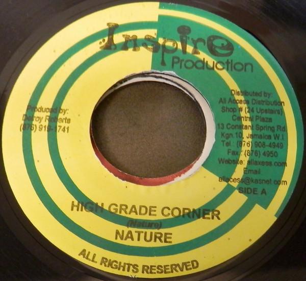 7inch Record NATURE - High Grade Corner NONE Inspire Product Jamaica Reggae, Ska & Dub Used