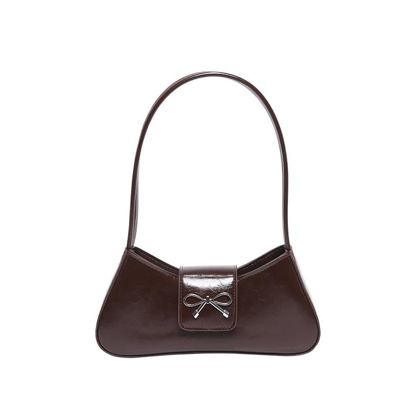 

Сумка из искусственной кожи с застежкой-молнией, высокое качество, однотонная, высокая арка, сумка через плечо, мягкая, универсальная, популярная, через плечо, красота, мода