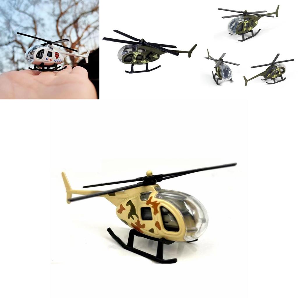 Alloy Military Aircraft Model Decorations Realistic Helicopter Fighter Plane Toy For Boys