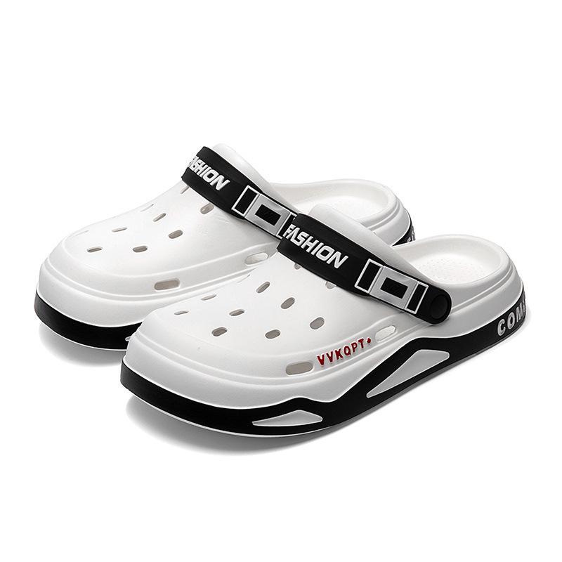 Sandalias y Zapatillas EVA Baotou para Hombre - Verano Antideslizantes Estilo Coreano Zapatos de Playa