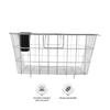 Dish Drainer with Cutlery Stand, Stainless Steel (50 Cm X 20 Cm X 38 Cm)