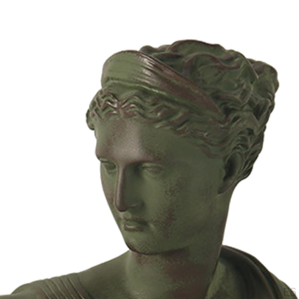 Head Statue Bust Resin Greek Mythology Nordic Art Decor Sculpture