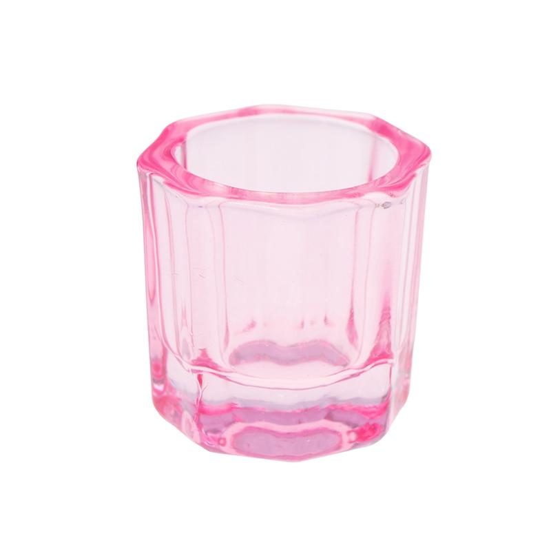 

1 шт. стоматологическая стеклянная миска для смешивания восьмиугольная чашка для смешивания стоматологического порошка маникюрная жидкость контейнер для смешивания инструменты для смешивания розовый