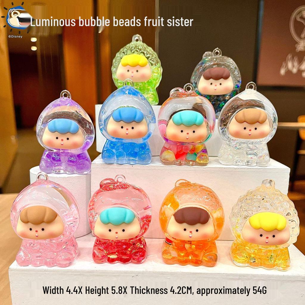 Creative Quicksand Turtle Keychain with Acrylic Macaron Colors and Large Display Stand