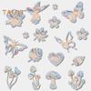 Window Decal Rainbow Prism Window Decoration Reusable Beautiful Cloud Anti-collision Crash Glass Decal Party Favors