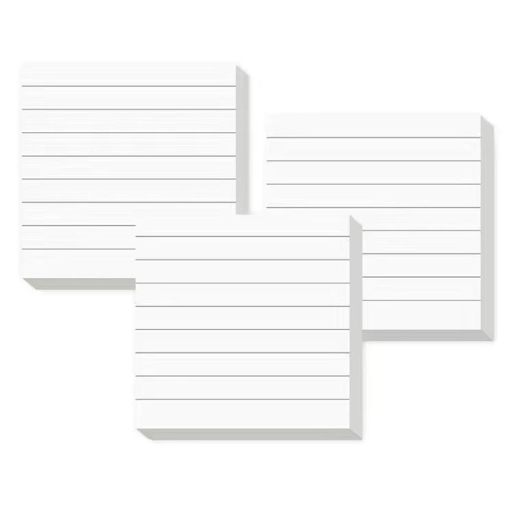 Korean Cute Sticky Notes: Strong Adhesion Blank Memo Pads for Students