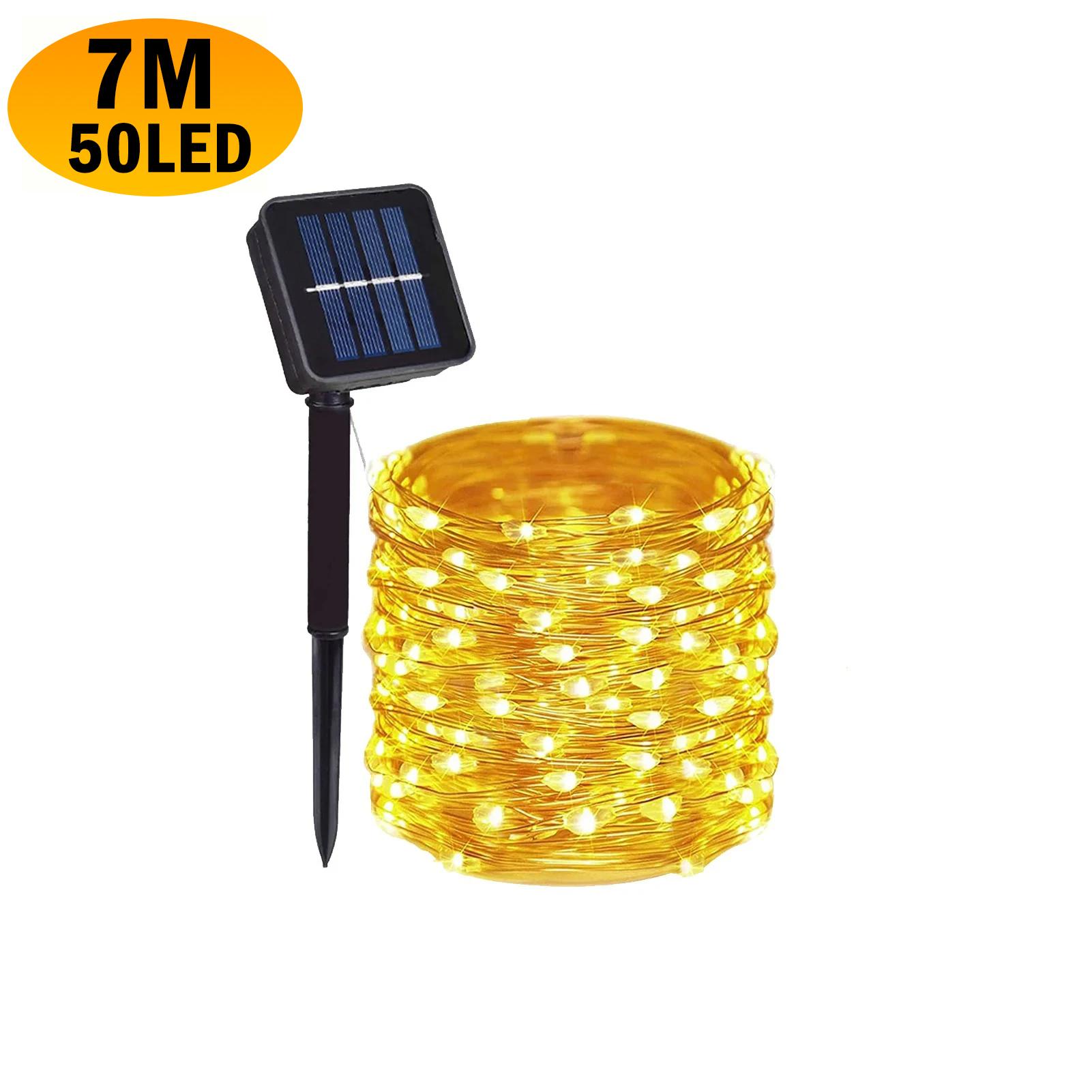 

Solar Garden Light 20 LED Outdoor Waterproof Decorative Lamp, Warm Fairy Style Landscape Light for Courtyard Atmosphere Lamp