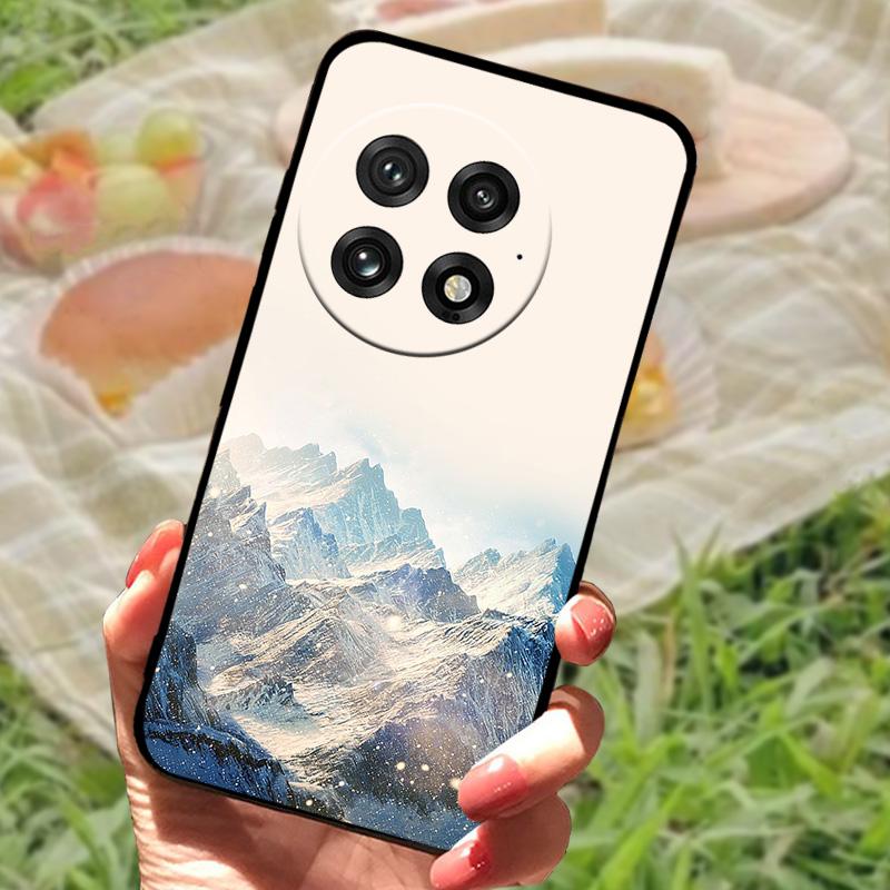 For OnePlus 13 Case Black Silicone Soft TPU Shockproof Protection Back Cover Cover For OnePlus 13 Phone Cases Fundas Capa