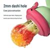 Anneau de dentition pour bébé aux fruits et légumes: Sac d'alimentation à mordre et mâcher pour la dentition et les aliments complémentaires