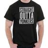 Straight Outta Yonkers New York Souvenir Damen oder Herren Rundhals T-Shirt