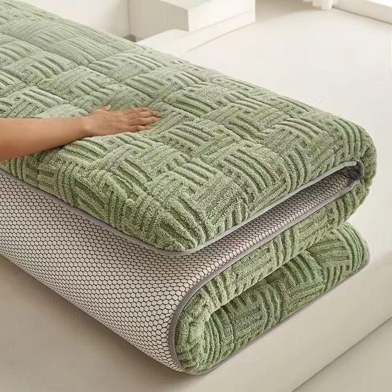 Lambswool Mattress, Home Soft Mattress, Bedroom Mattress Pad, Winter Thickened Warm Milk Fleece Mattress