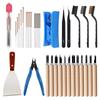 A20F-35 Pcs 3D Printer Tool Kit Debur Tool Cleaning And Removal Tool For 3D Printing Model Removing, Cleaning, Finishing