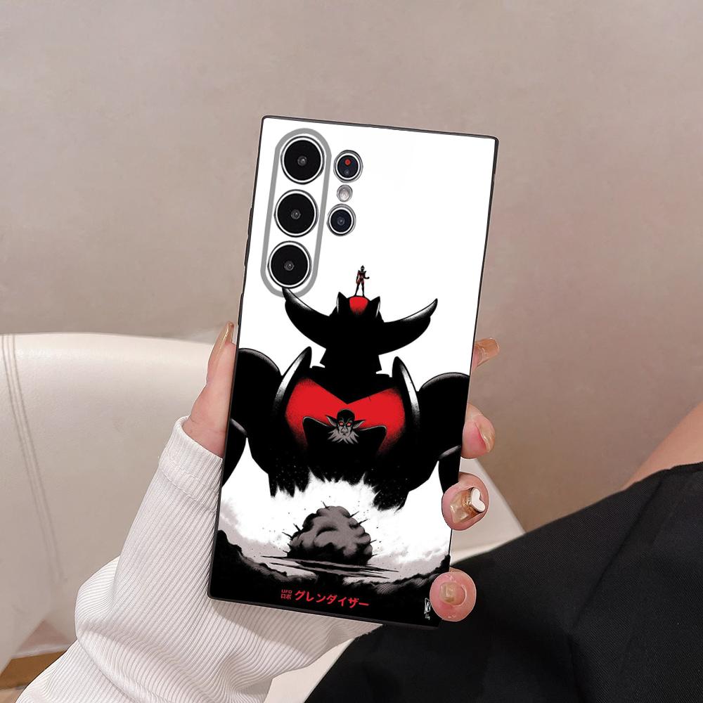 UFO cool R-Robot Grendizer Phone Case for Samsung S series s21 s22 s23 s24 s25 FE Plus Ultra TPU Soft to Skin-friendly case