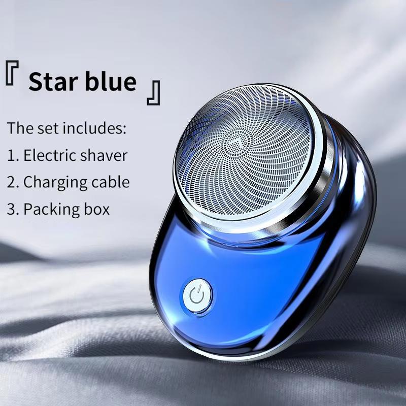 Electric Shaver Charging Mini Pocket Travel Razor Portable Waterproof Wireless Detachable Shaver Facial Beard Hair Trimmer
