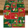 Christmas Tablecloth for Family party/Christmas Dinner Table Decoration Cloth with Christmas Elements